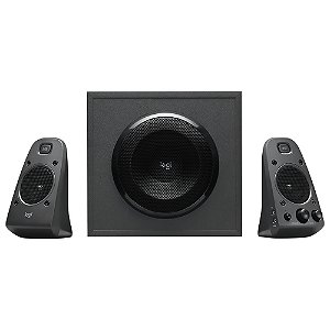 Caixa Som Subwoofer 2.1 Logitech Z625 THX 400w 110v Preto