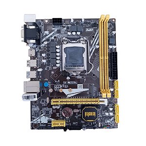 Placa Mãe 1151p Revenger G-H310 G8 9 Hdmi DDR4 Giga Lan