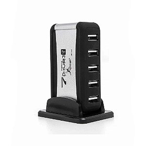 Hub Usb 07 Portas Usb 2.0 Knup HB-T68 c/ Fonte