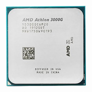 Processador Amd AM4 Athlon 3000G 3.5ghz 5mb OEM S/ Cooler