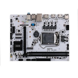 Placa Mãe 1200p Alltek H510 Hdmi M.2 DDR4 Branca