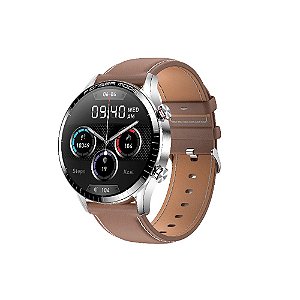 Relogio Smartwatch Level LVW-50C Puls Couro Marrom