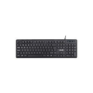 Teclado Usb Vinik TC100 Slim Multimidia Cabo 1,80m