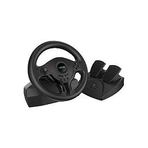 Controle Volante Gamer Vinik GW180 c/ Pedal PC PS4 Xbox