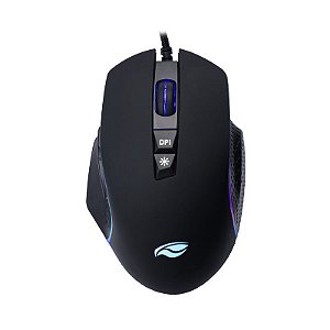 Mouse Gamer Usb C3Tech Commander MG-330BK 6400dpi RGB