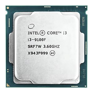Processador Intel 1151p Core I3 9100F 3.6ghz G9 - OEM