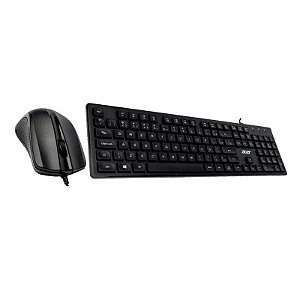 Combo Teclado Mouse Usb Acer Office ABNT2