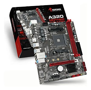 Placa Mãe AM4 Keepdata A320-KDGNV M.2 Hdmi Vga DDR4