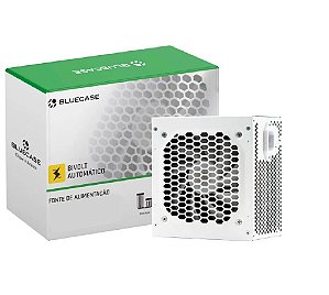 Fonte Atx 600w Bluecase BLU600-ATPS Bivolt Auto Branco
