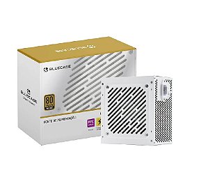 Fonte Atx 600w Bluecase EZ8898B 80 Plus Bronze Branco