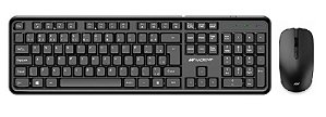 Combo Teclado Mouse Sem Fio Macrovip MV-MK200WB