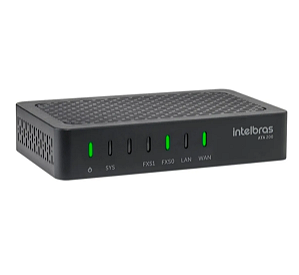 Gateway IP Telfonia VOIP Intelbras ATA 200 02 Canais