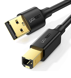 Cabo Impressora Usb 2.0 A M / B M Ugreen 2mts