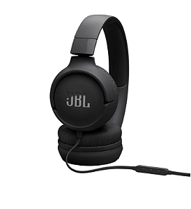 Fone Hedphone P3 JBL Tune T500 Pure Bass 3,5mm Preto