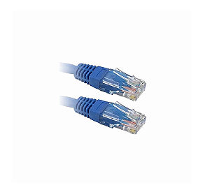 Cabo Rede Patch Cord Cat5 01mt