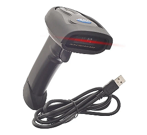 Leitor Código Barras USB Knup KP-1027 EAN e Bol 1D 2D Tela