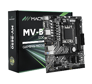 Placa Mãe AM5 Macrovip MV-B650 M.2 DP Hdmi Vga DDR5