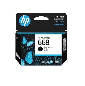 Cartucho Hp 668 Preto 7FP37VL 3ml