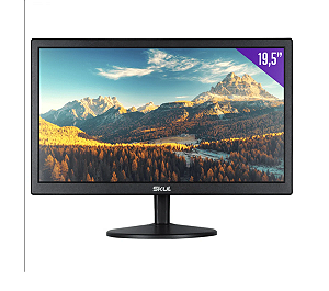 Monitor Led 19,5" Skul Office Led 5ms Hdmi VGA
