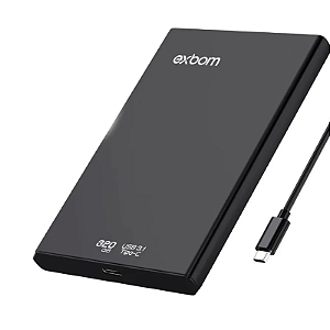 HD Externo 320gb 2,5" Exbom HDE-S3GA USB - C