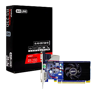 Placa Video 1gb R5 230 Goline 625mhz Ddr3 64bits