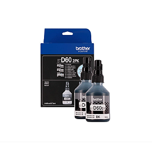 Combo Refil Tinta Brother BTD602BK 02 Refil Preto