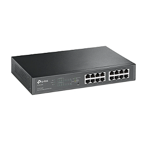 Switch Rede 16p Tplink TL-SG1016PE c/ 8 portas POE+ 1000mbps