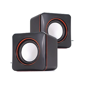 Caixa Som Usb Oem 2 x 3w Preta