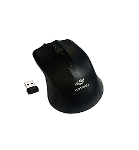 Mouse Sem Fio C3Tech M-W20BK Preto
