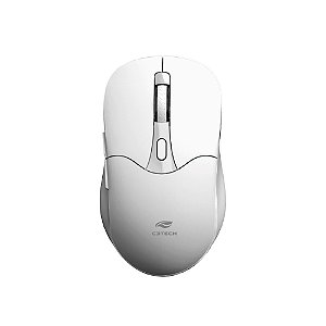 Mouse Sem Fio C3Tech M-BT60WH Recarregavel Bluetototh + Wifi
