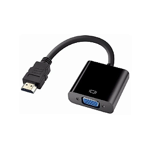 Conversor Video Hdmi M / Vga F Sem Audio