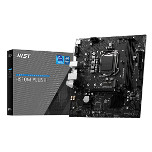 Placa Mãe 1200p MSI Plus H510M II Hdmi VGA M.2 DDR4