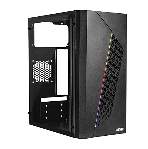 Gabinete Gamer Vinik Beam Lat Acrilico Preto
