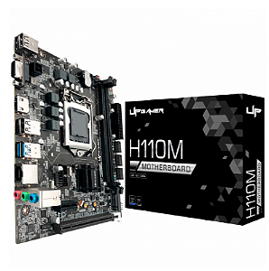 Placa Mae 1151p Up Gamer H110MDR4 M.2 Hdmi Vga DDR4