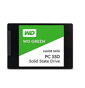 SSD 120Gb WD Western Digital Sata3 2,5" Green