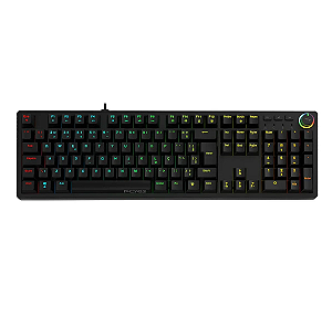 Teclado Mecânico Gamer Usb PcYes Zecky Vulcan Red 100%