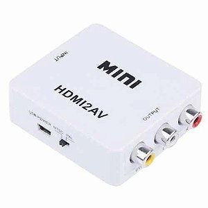 Conversor Vídeo RCA e Saída HDMI