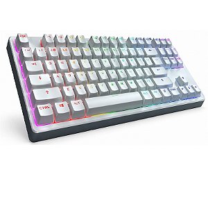 Teclado Mecânico Gamer Usb Kross KE-KG130 Branco