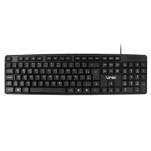 Teclado Usb Vinik Corp CT301 ABNT2 Preto Cabo 1,8m