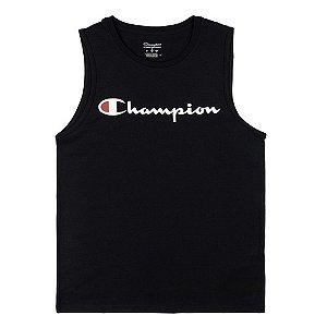 CAMISETA REGATA MUSCLE SCRIPT INK BLACK