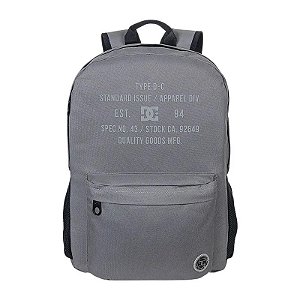 MOCHILA ESPORTIVA DC STANDARD ISSUE CINZA