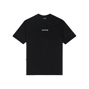 CAMISETA DISTURB OG LOGO IN BLACK