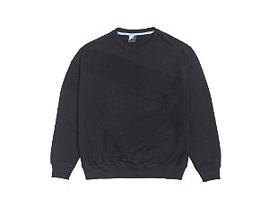 MOLETOM ÖUS CREWNECK MACRO PRETO