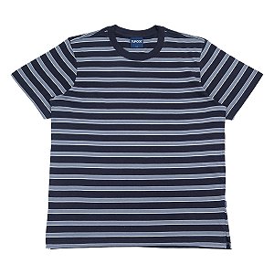 CAMISETA TUPODE LISTRADA LAR PRETO CZ