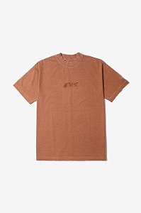 CAMISETA ARTIVIST LOGO OG VTG MOCHA MOUSSE ESTONADO