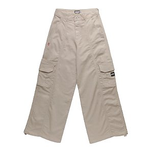 CALÇA HIGH CARGO GIRLS CÁQUI