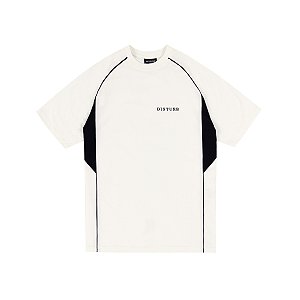 CAMISETA DISTURB CUTLINE DIVISION OFF WHITE