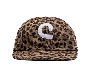 BONÉ CARDAPÊ C LOGO LEOPARD BEGE