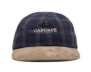 BONÉ CARDAPÊ XADREZ AZUL