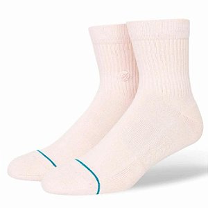 MEIA STANCE ICON QUARTER ROSA